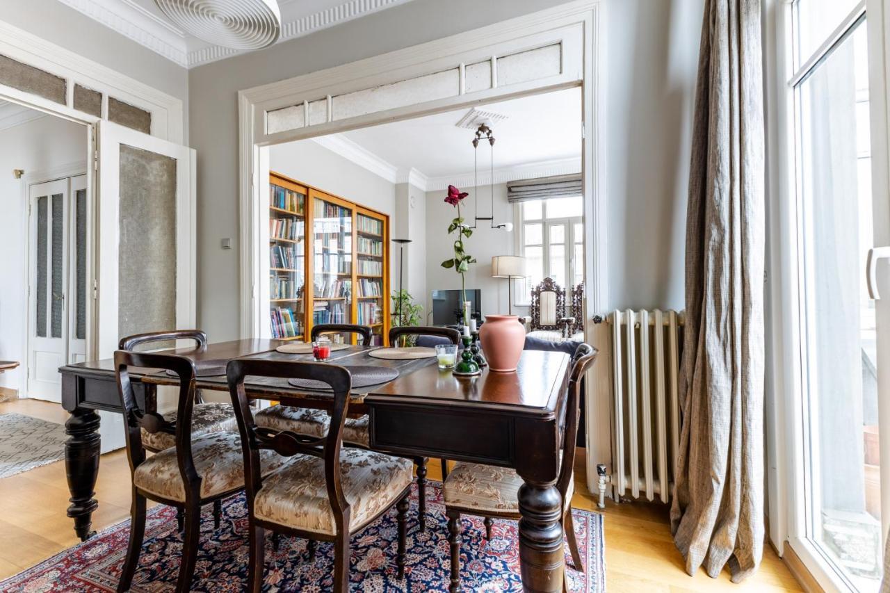 Апартаменты Flat With Balcony And Bosphorus View In Beyoglu Стамбул Экстерьер фото
